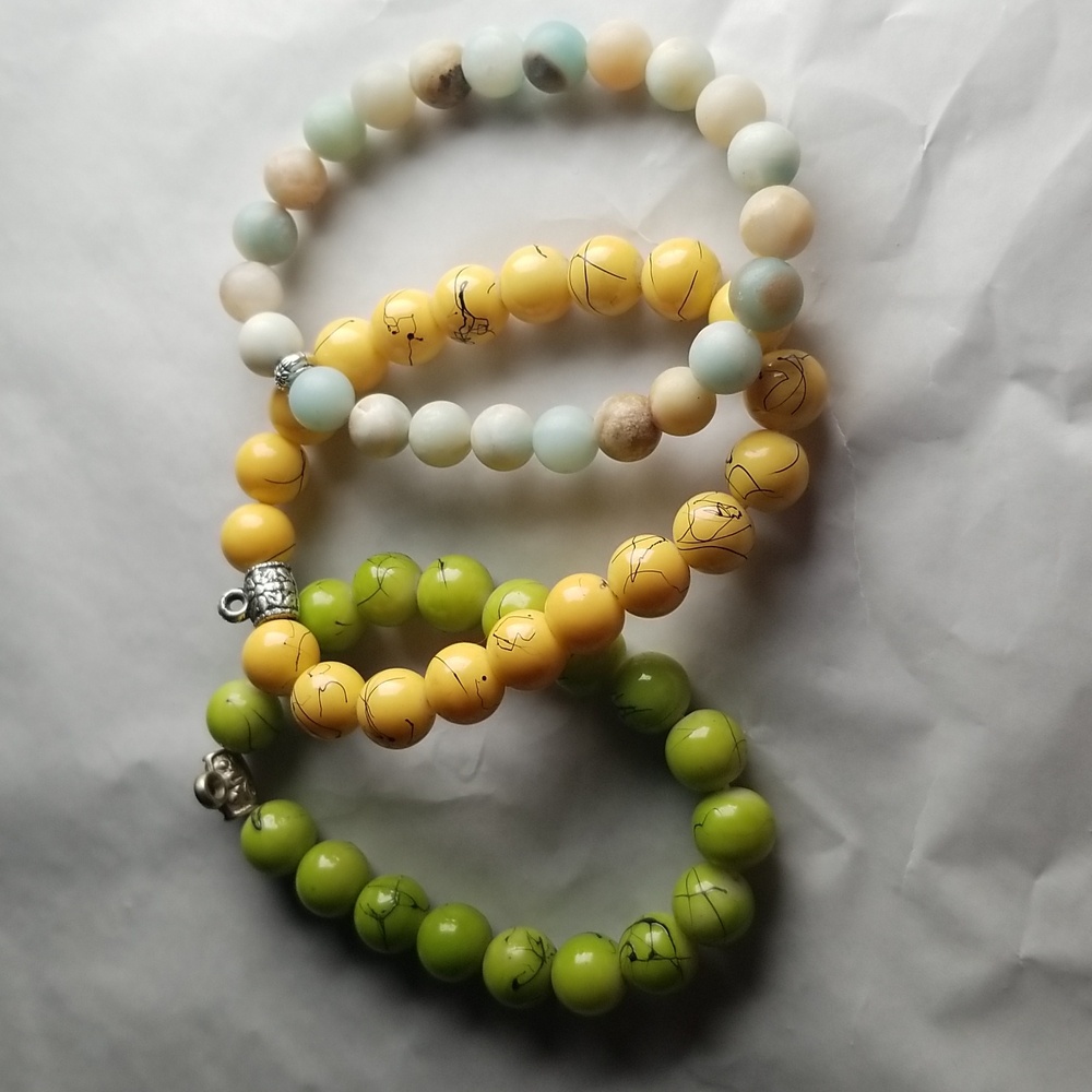 Gemstone Beaded Bracelets